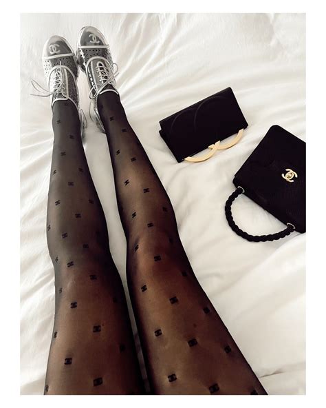 cc chanel tights|chanel style tights.